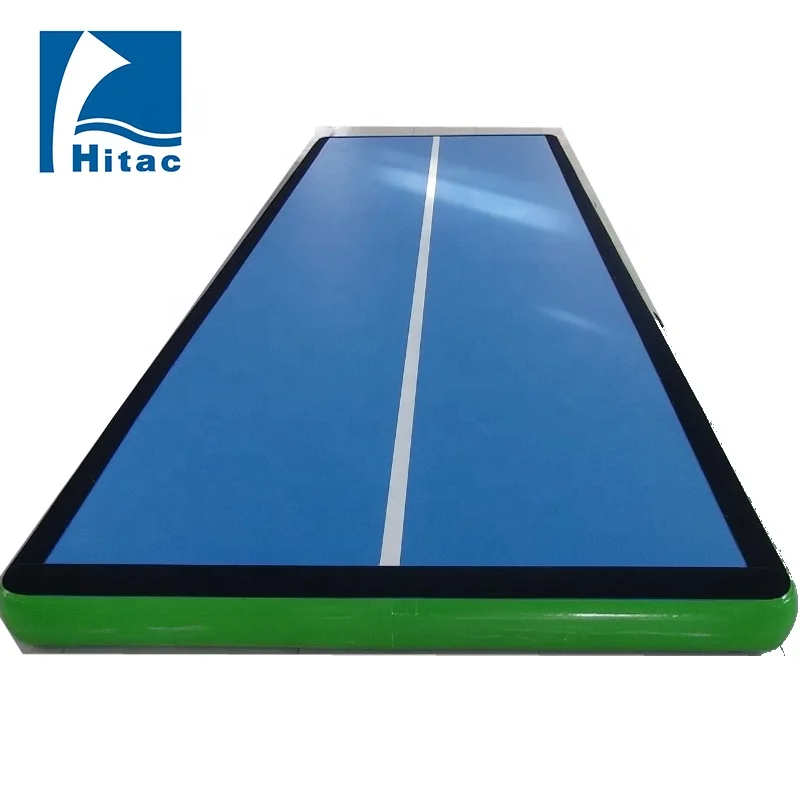 Надувной воздушный коврик для прыжков, 4 м x 1 м