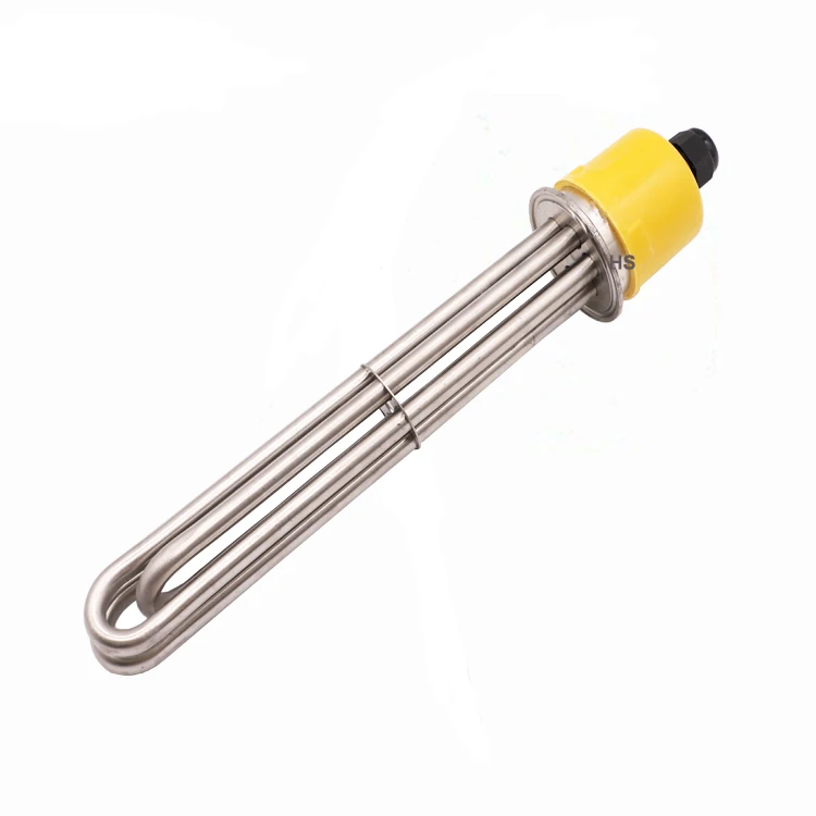 3 кВт, 6 кВт, 9 кВт, три зажима 1,5 дюйма, 2 дюйма, Электрический резервуар для воды с быстрой загрузкой, трубчатый нагреватель, погружной нагреватель