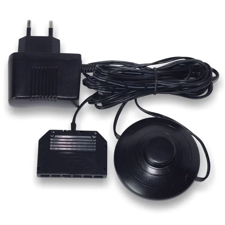 Power supply 12V 6W Euro plug with 2m cable Foot switch 2x2m cable connector with 6-way distributor AMP socket