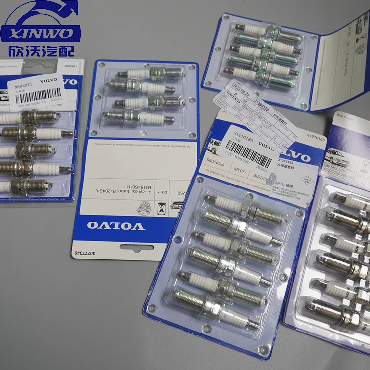  Оригинальная Свеча зажигания OEM 30650379 30751806 31459004 для vol-vo S80/S60/S60L XC90 I XC60 XC70