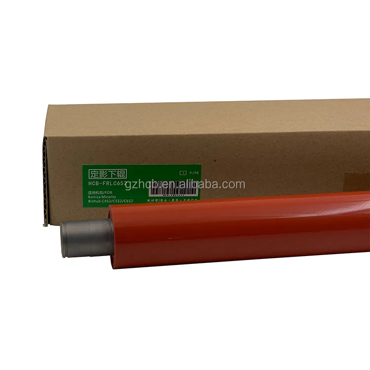  Совместимый с OEM ролик фьюзера нижний давления для Konica Minolta bizhub c451 c550 c650 c452 c552 c652 запасные части копировального