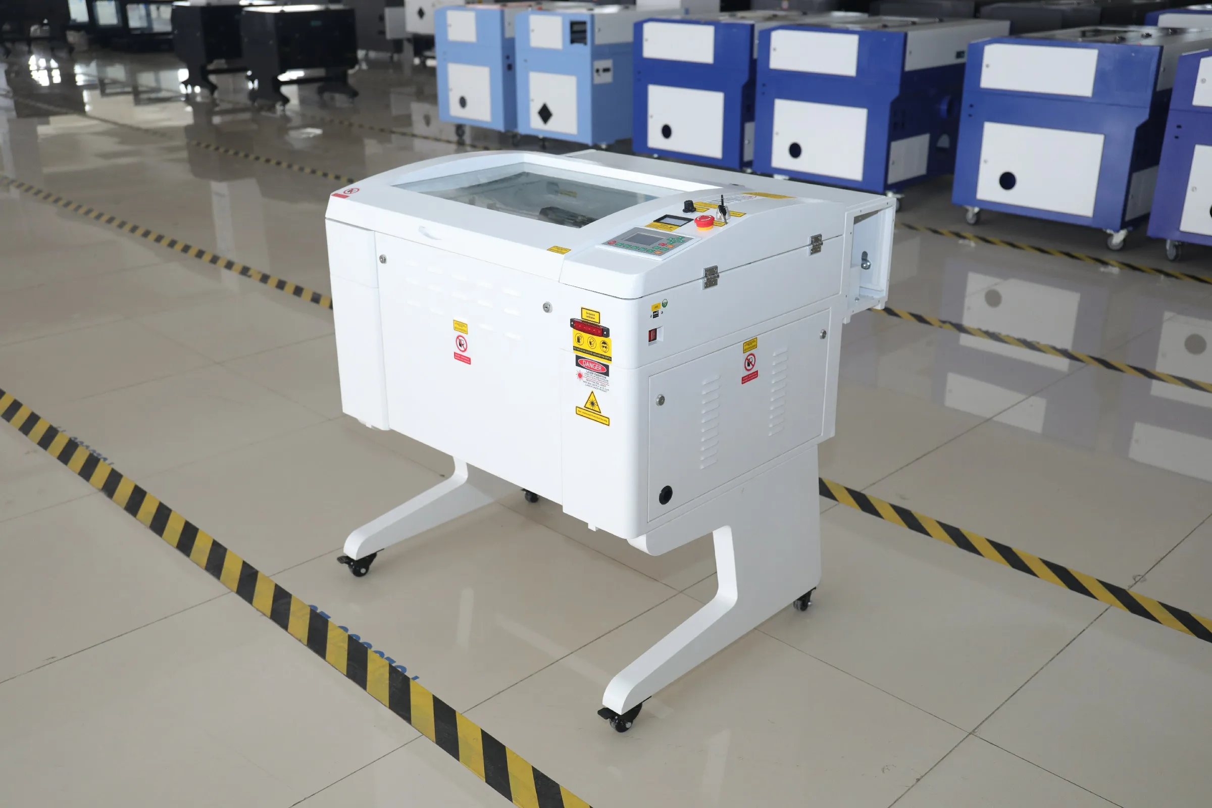 G.Weike LG6040N Cheap price for sale Timberland shoes business card wood 40w 60w 80w Co2 laser engraving cutting machine