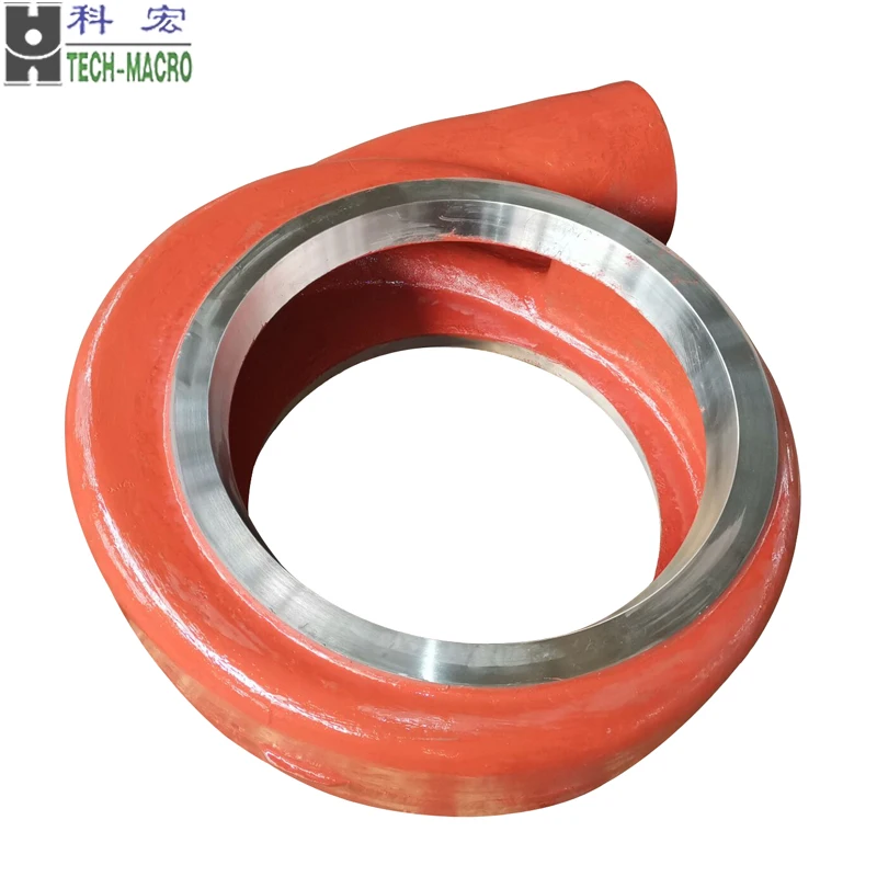 Centrifugal Slurry Pump White Cast Iron High Chrome Volute Liner