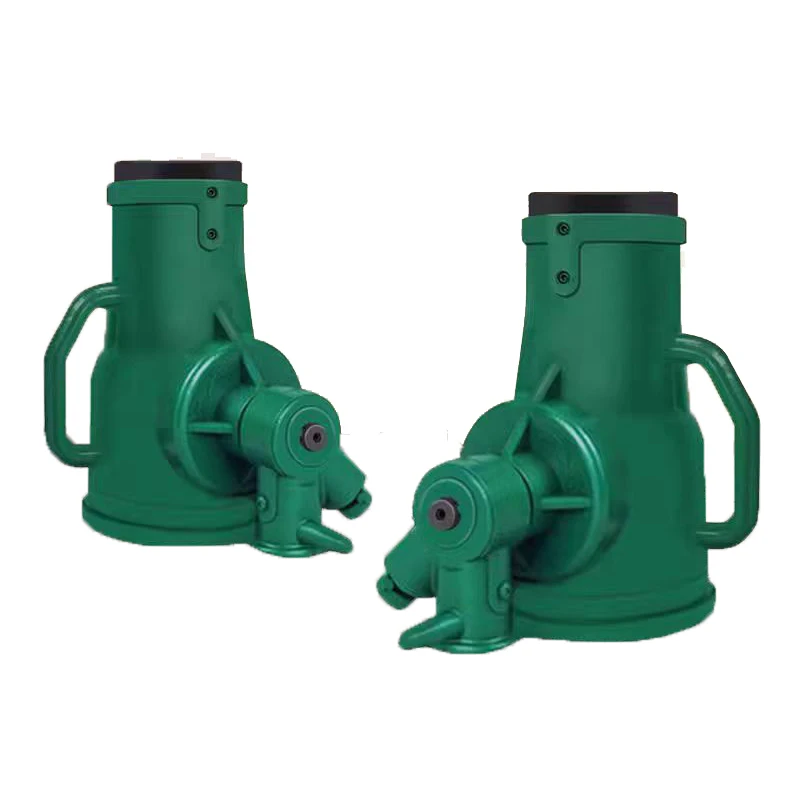 2023 Custom Design High Quality Green Spiral Double Scissor Screw Jack