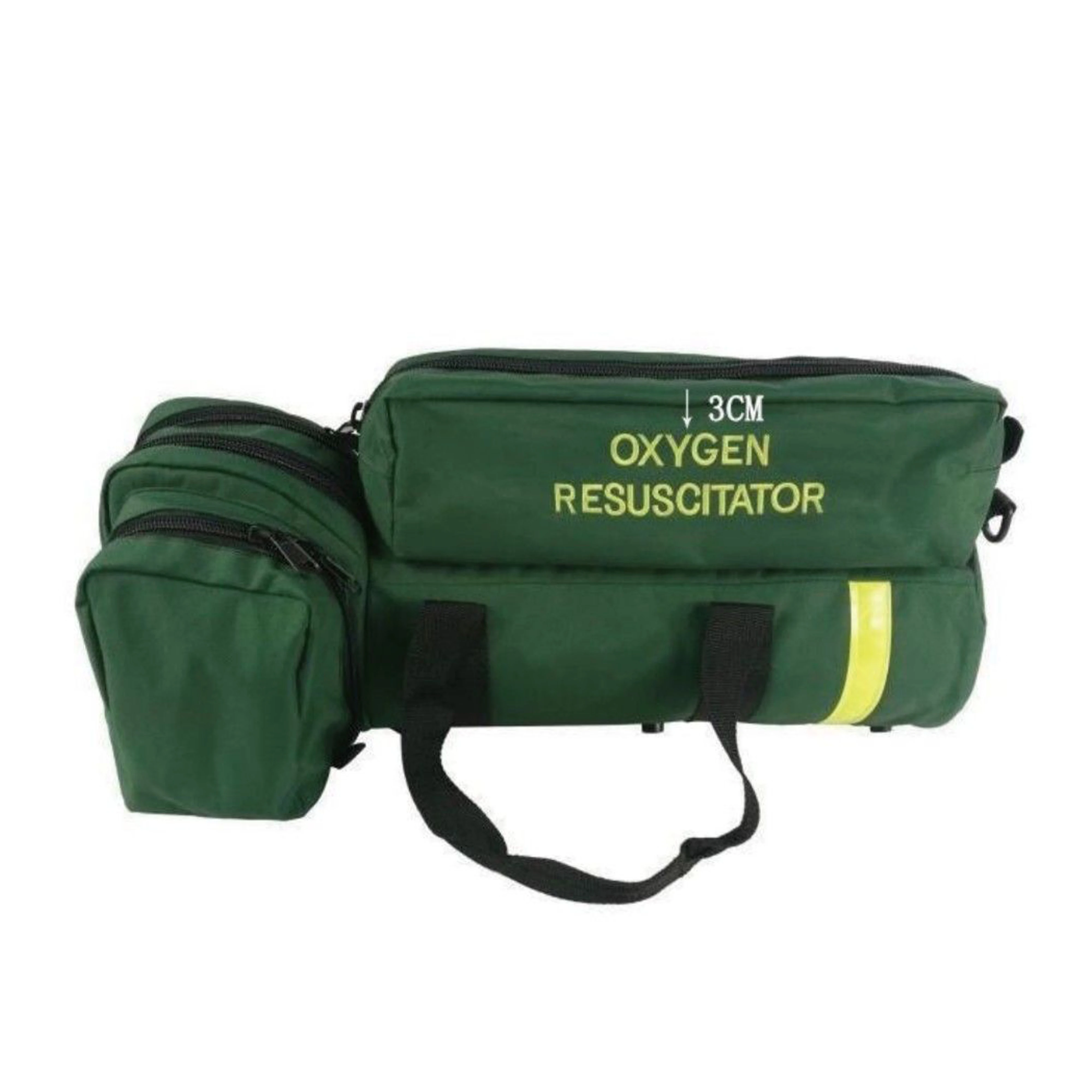 Ems O2 Shoulder Bag for D Size O2 Cylinder and Supplies Oxygen Tank Carry Pack with Padding