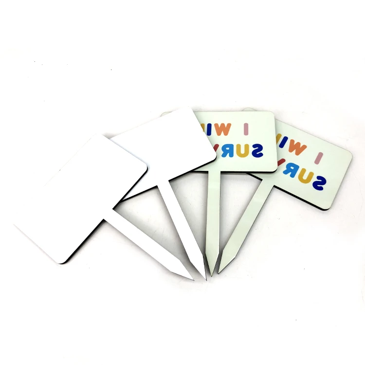 Blank MDF sublimation door hanger plaque dye sublimation blanks sign