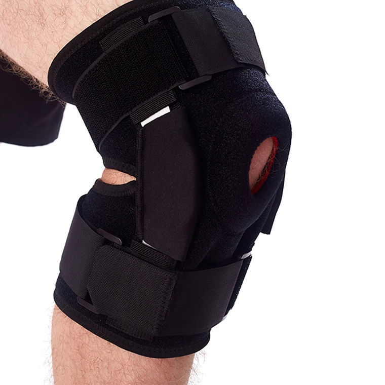 Latest Design Adjustable Knee Brace Spring Compression Anti-Fall Anti-Collision Protect Knee Pad