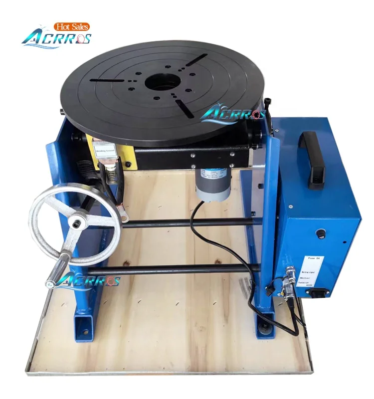 220V Automatic Pipe Welding Positioner with 300 Kg Turntable Capacity Welding Equipment for Sale