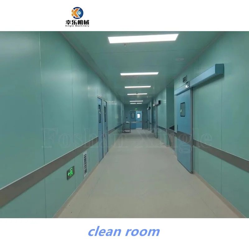 Prefabricated clean room container gmp modular dust free wrokshop air shower cleanroom clean room pass box