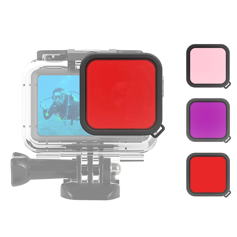 Лидер продаж, другие аксессуары для камеры, Цветной фильтр для объектива камеры для дайвинга