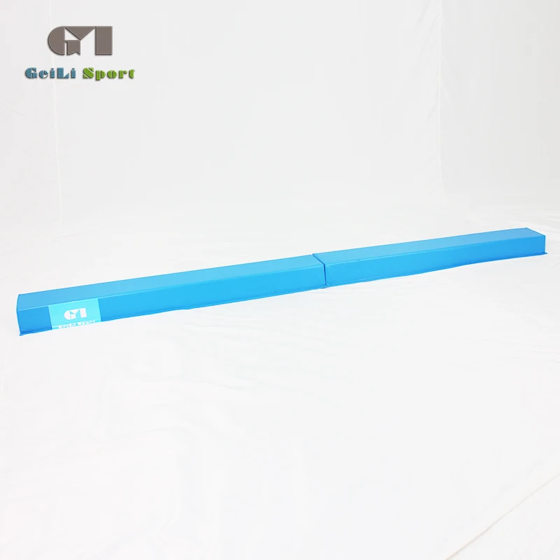 Folding Balance Beam for Kids Anti Slip Base, Suede Cover and EVA Foam for Kids Balance Beam Practice at Home, Gym