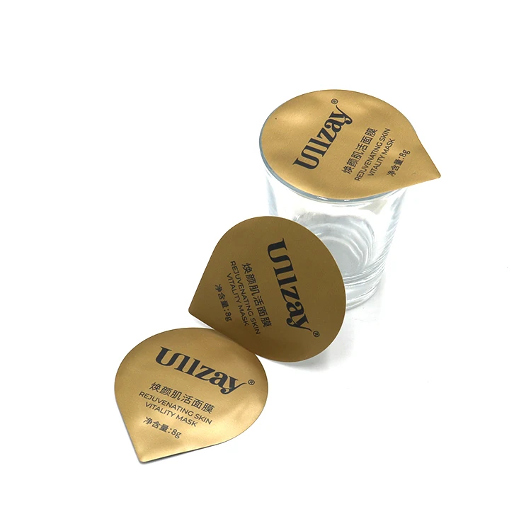 Easy Peel Die Cut Aluminum Foil Lids