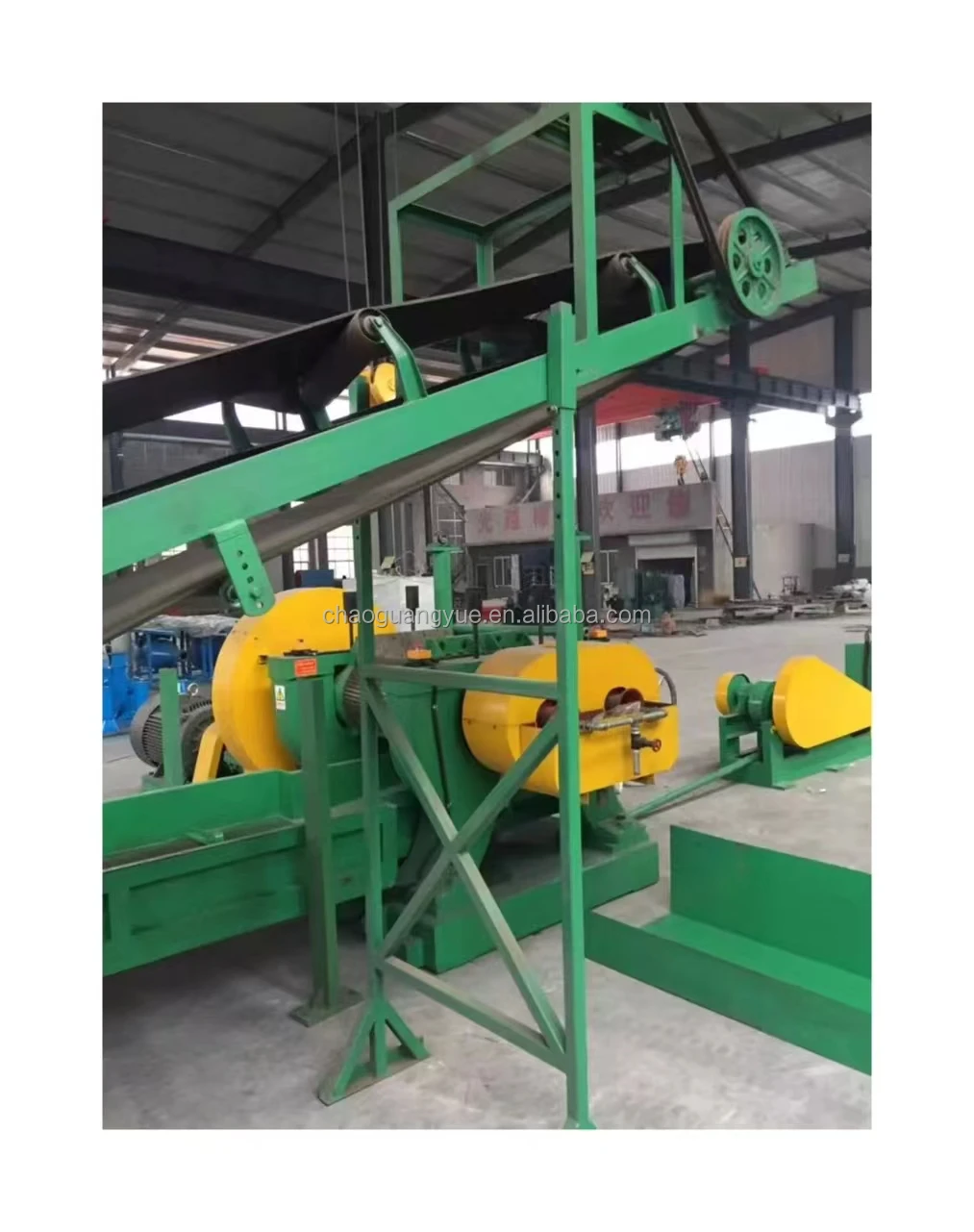full automatic large scale waste tyre recycling rubber powder production