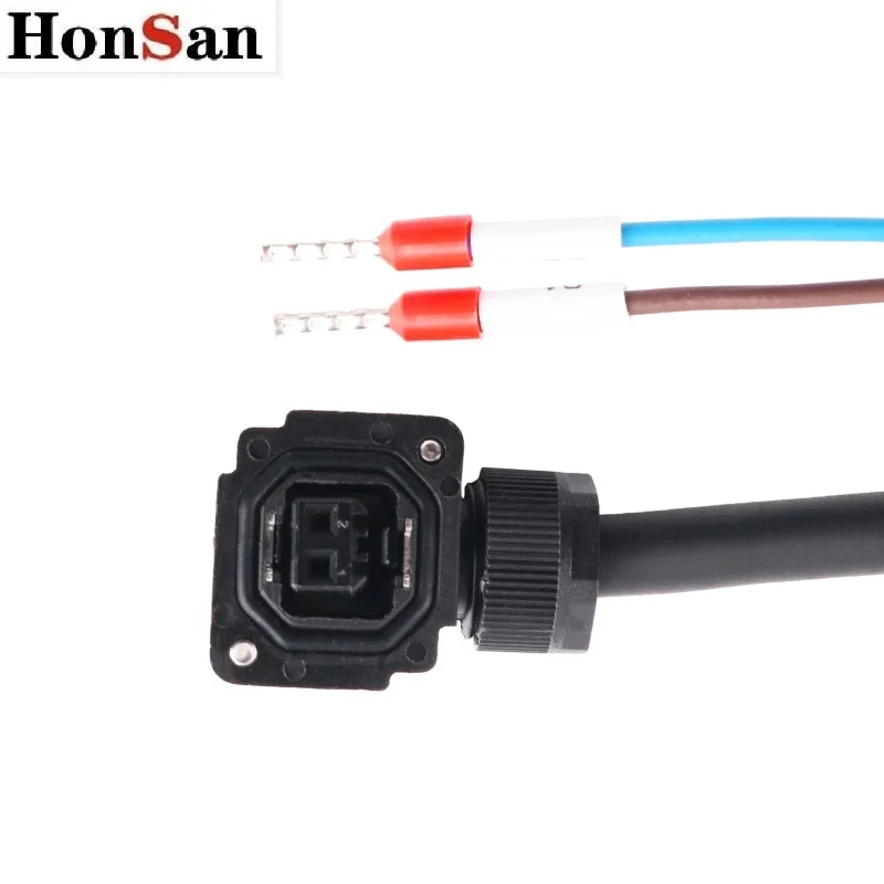 Mitsubishi servo drive encoder motor power line Brake line plug  connector  2 core 4 core 9 core