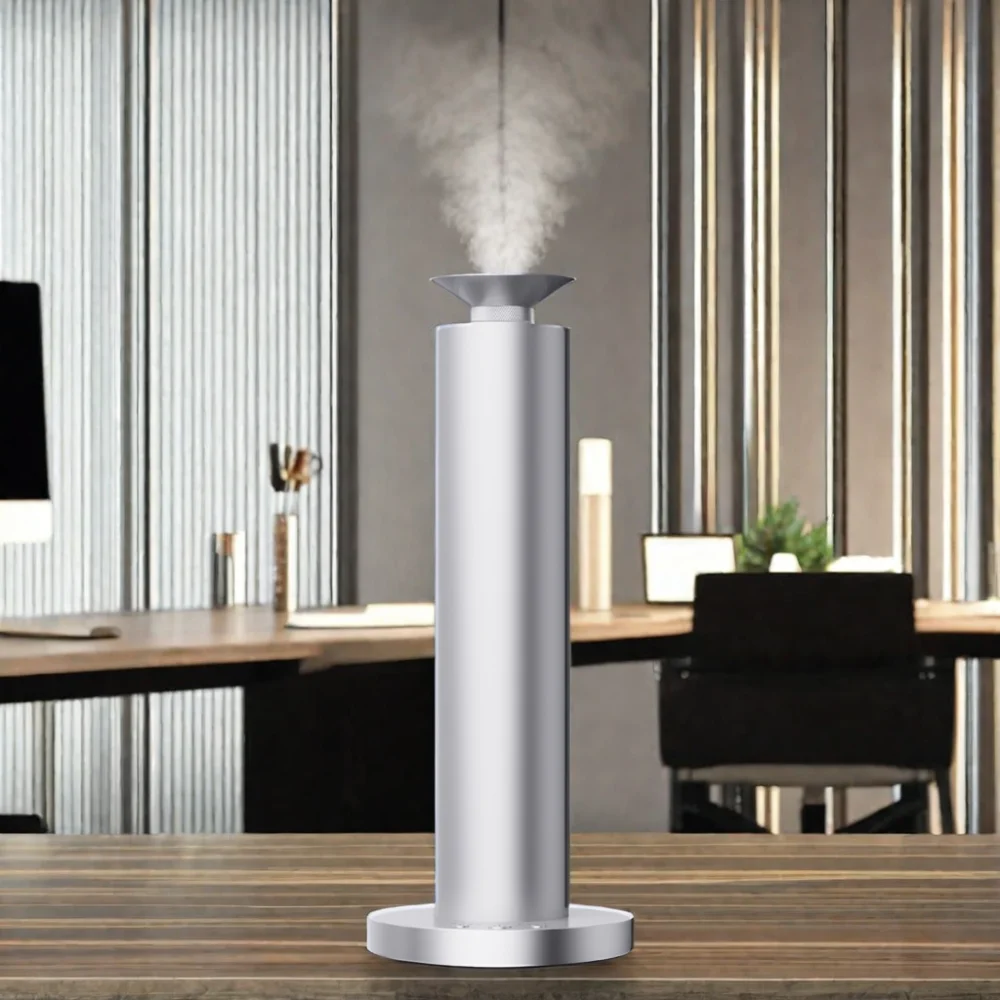 USB Electric Air Freshener Aroma Diffuser Waterless Home Office Metal Scent Oil Diffuser Smart 1 Year Portable Essential Oil