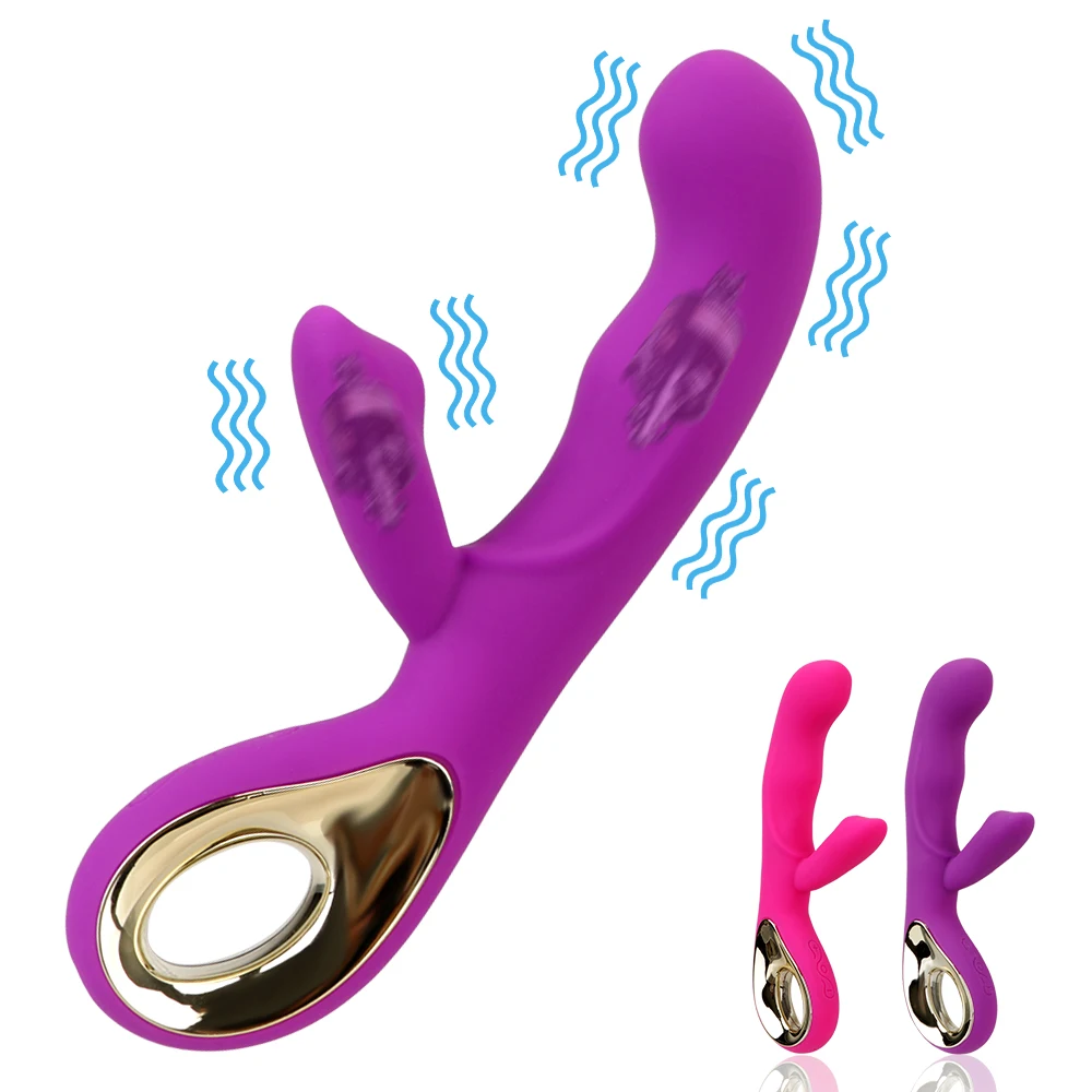 Ladies consolador vibrator g point stimulus massager vibration juguete sexual- vagina and clitoris stimulation rabbit massager%