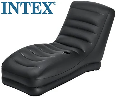  Intex 68595 надувной контурный мега-кресло для гостиной современное кресло с откидывающейся спинкой диван отдыха держателем