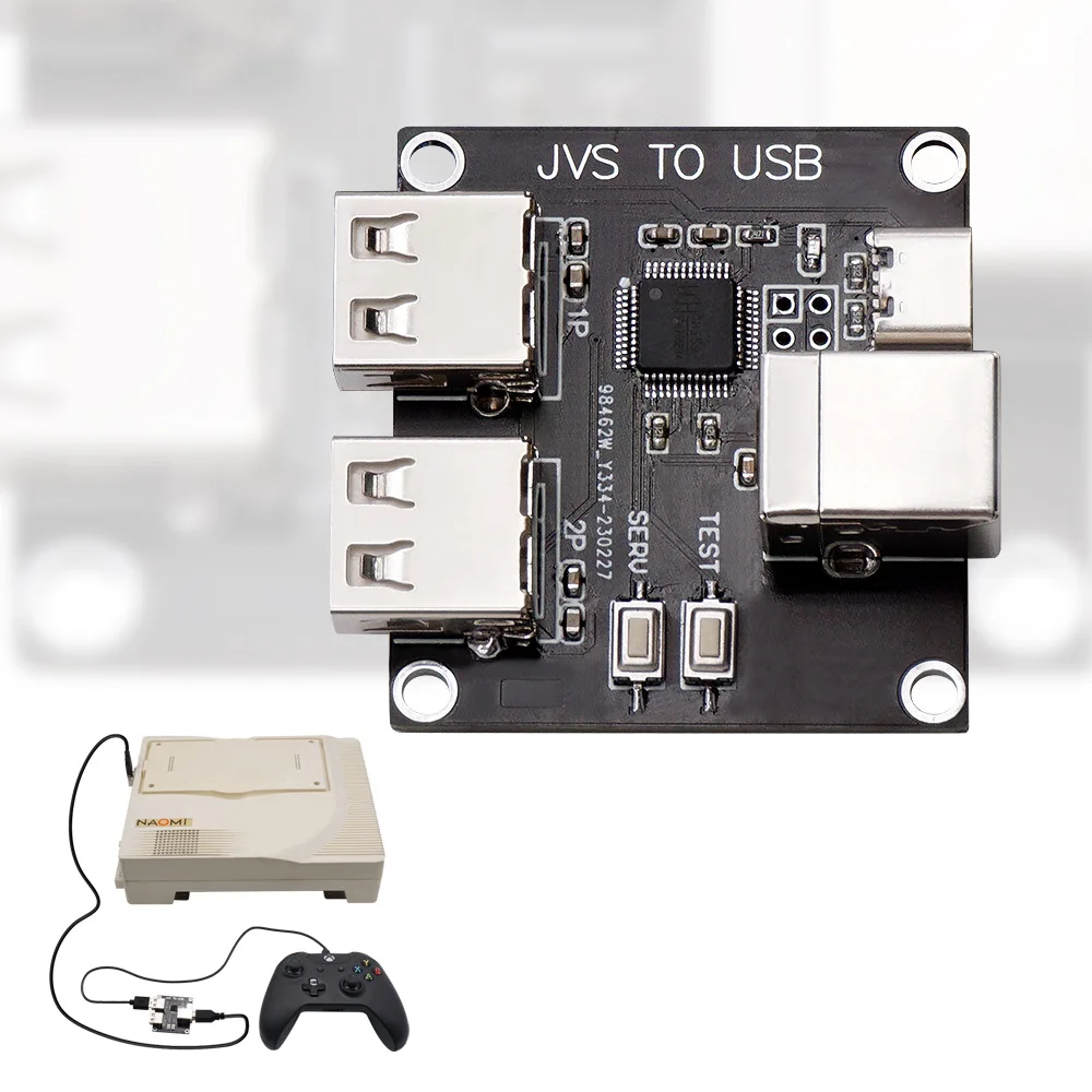 JVS to USB Game Controller Adapter For Arcade System Board Based On JVS System