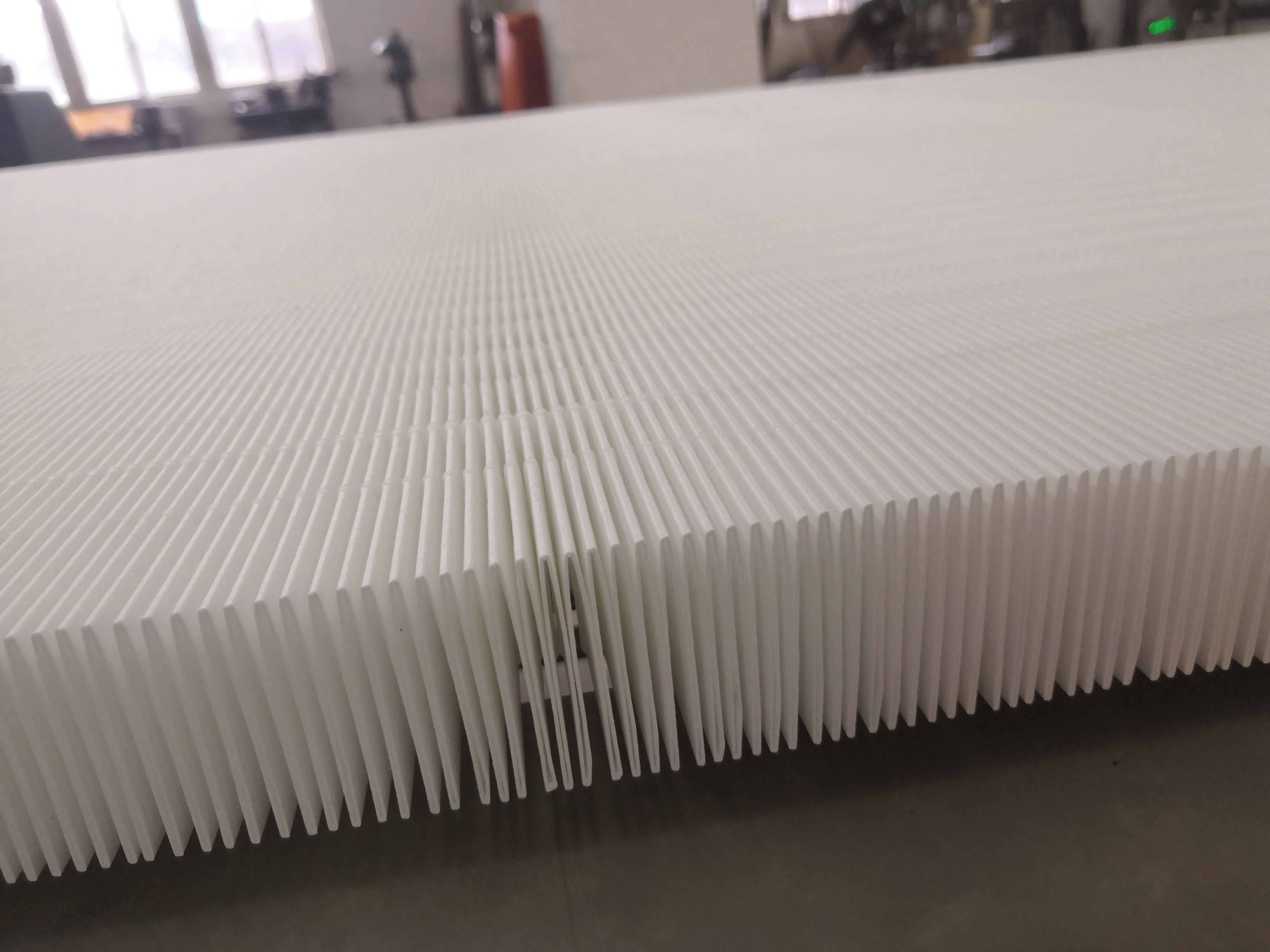 PU Car air filter pleating origami machine