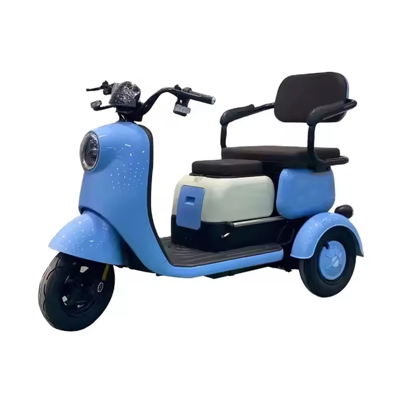 Export high-quality Alloy 3Wheel electric tricycles ebike scooter motor 600W battery 48V/60V 20AH for Families