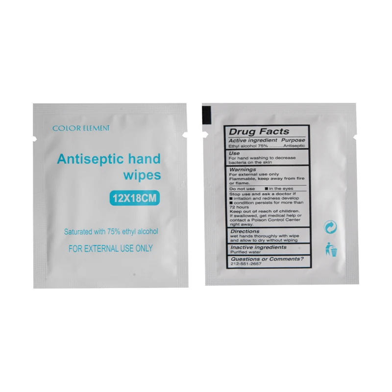 In Stock Wipe Individually Wrapped for Travel Daily Face Wipes to Remove Dirt and Oil Wet Wipes