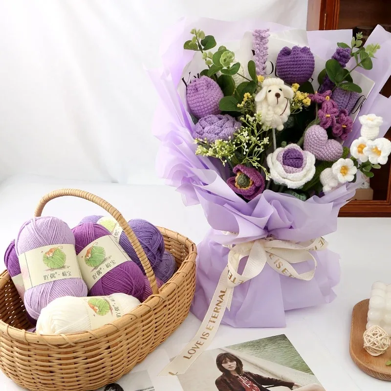 4ply  Cotton Yarns for Hand Knitting Multi 80 Colors Middle Thickness 40 Grams Baby Yarns Thread Wholesale Factory Price