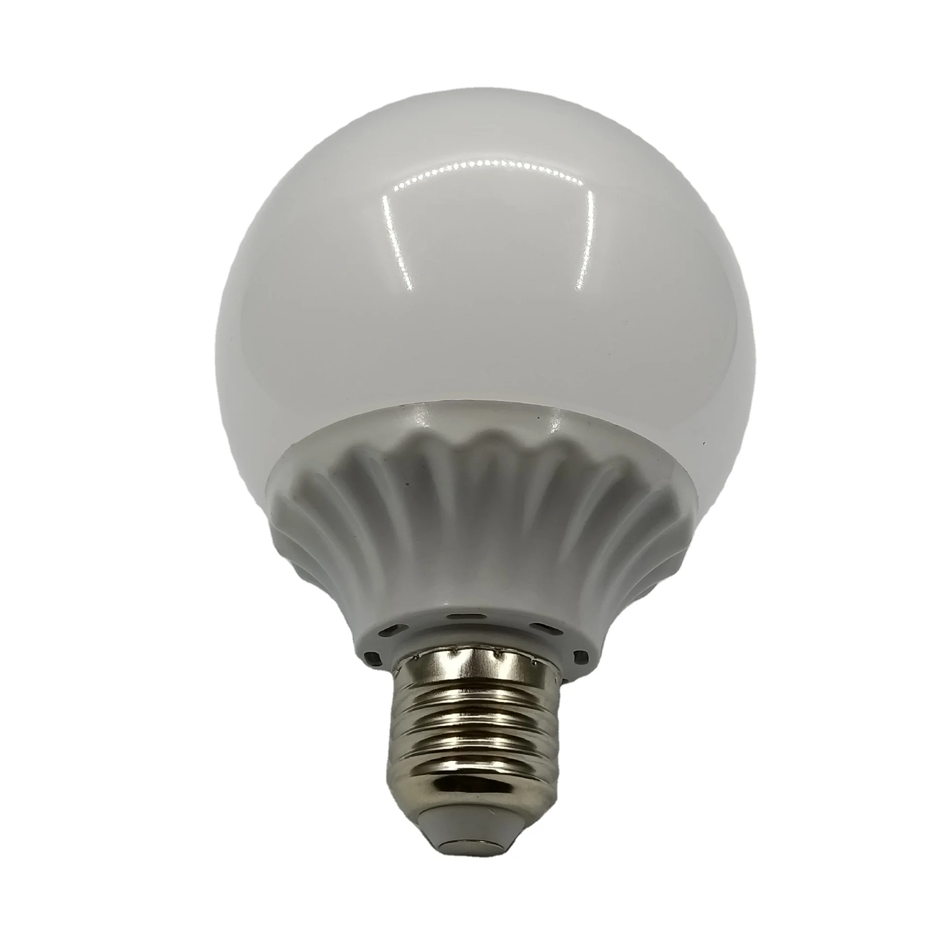 110V 220V Milky white Plastic Cover Bulb E27 5W Edison LED Light Bulb Cold/Warm White G80 Globe Ball Bulb