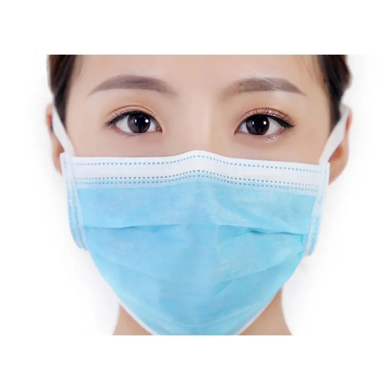 Tie Backs Long Strip YY0469 3 Layer Guangzhou Disposable Surgical Face Mask