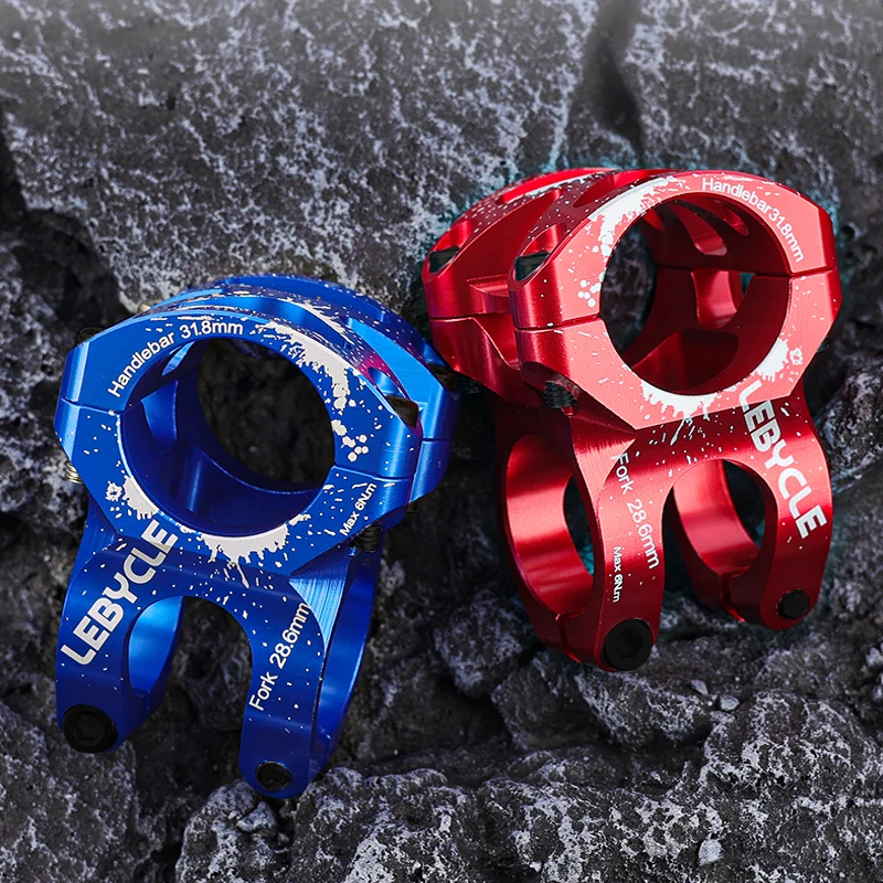 Lebycle Mtb Mountain Road Bike Bicycle Stem Bicycle Handlebar Stem Bike Parts Stem  31.8mm 35mm Mountain Bicycle