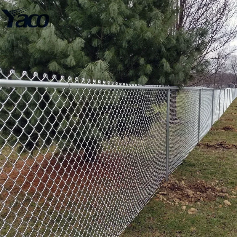 industry 6 foot 8 foot heavy duty commercial galvanized chain link fencing fence accessories