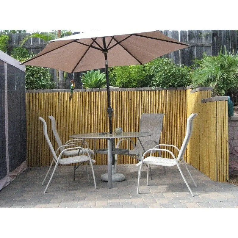 New Design Natural Privacy Screen Bamboo Fence for Yard
