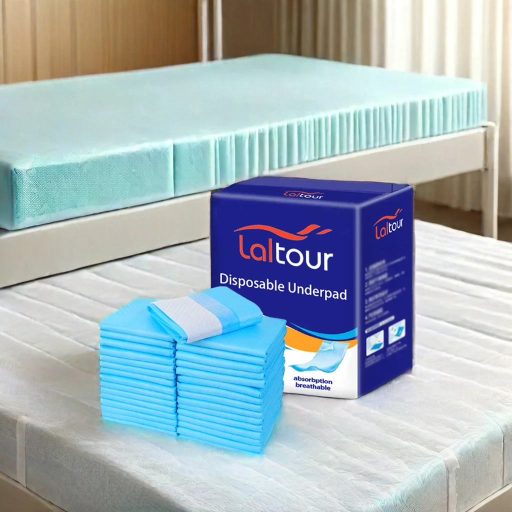 Disposable Hospital Underpad High Absorbent Nursing Pads 60x90 80x150 Incontinence Sheet Adult Diaper for Home Care