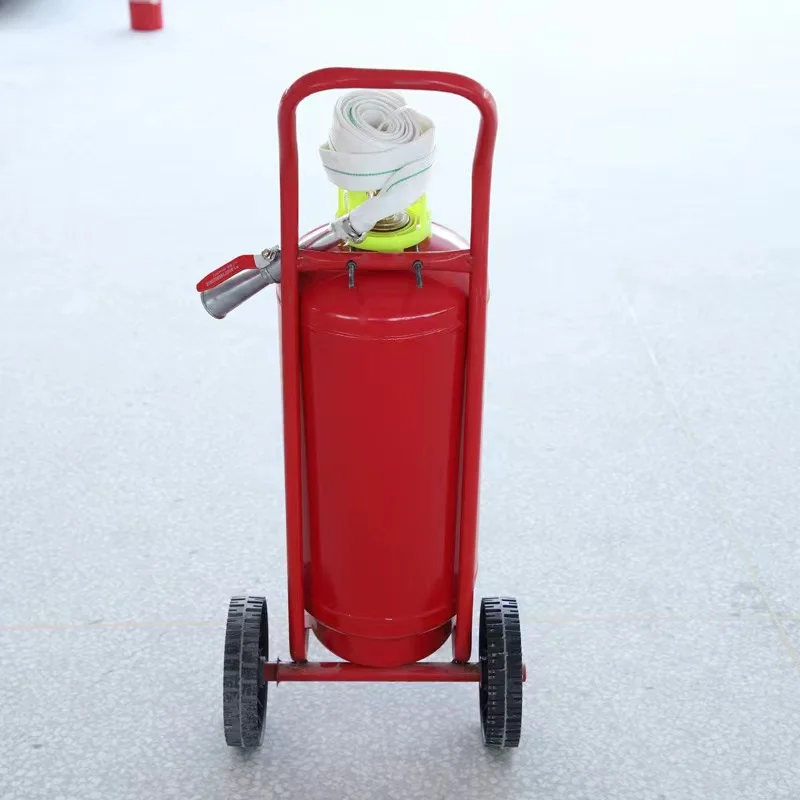 Handcart dry powder fire extinguisher
