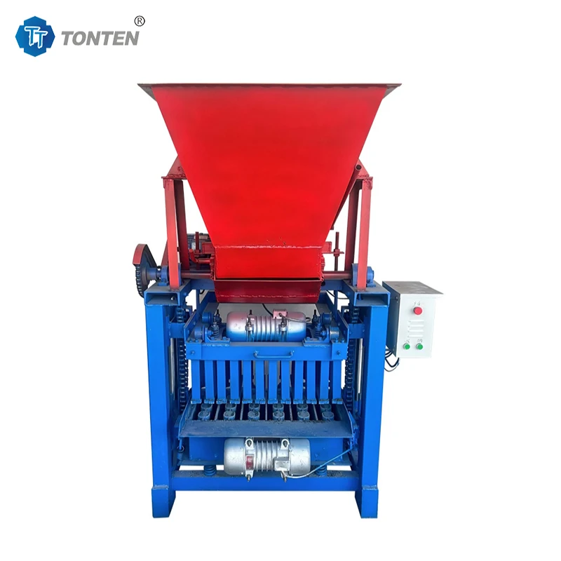 Factory Direct Supply Small Fully Automatic DF4-35B Brick Making Machine With Hopper Made In China