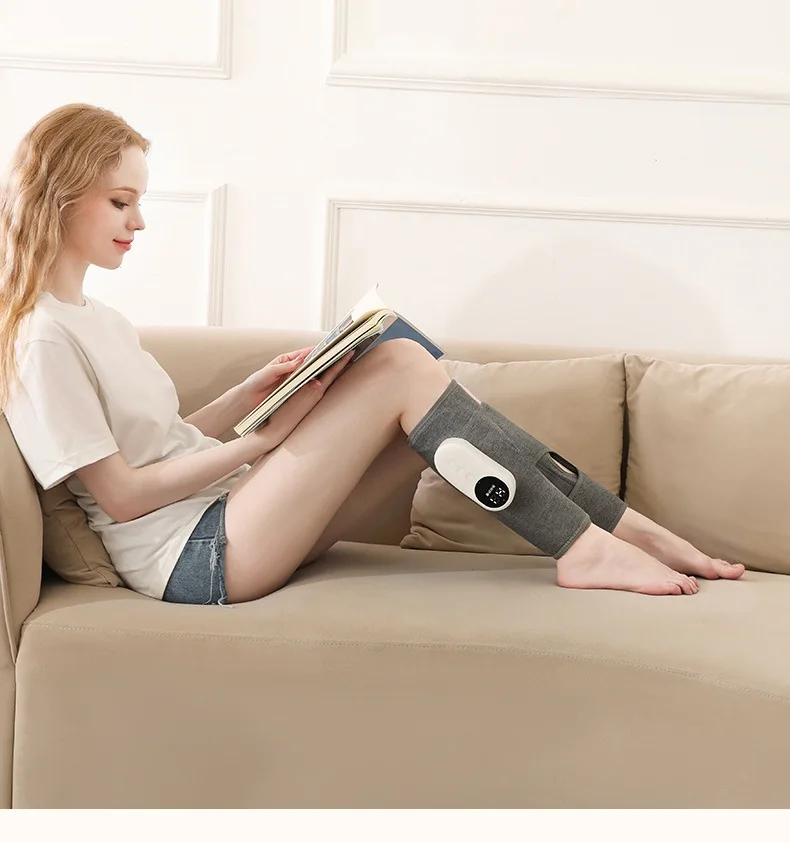 Pneumatic calf muscle pain automatic kneading vein meridian massage instrument air wave leg massager