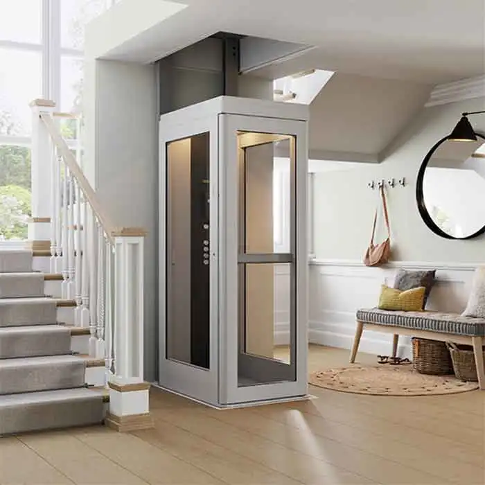 2-5 Floors residential shaftless elevators small home lift 3 floor hydraulic house villa lift passenger elevators