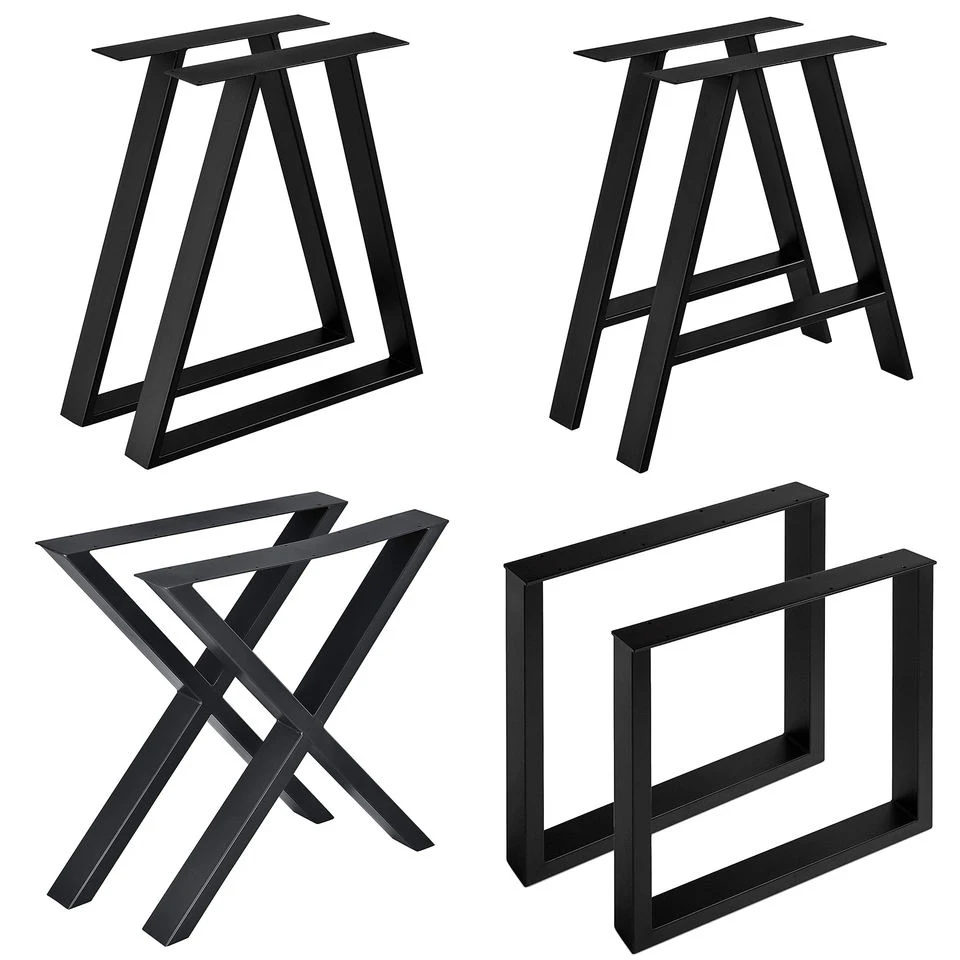 Table Frames Industrial Restaurant Desk Office Cast Iron Steel Bench Dinning Coffee Dining Furniture Metal Table Legs for Table