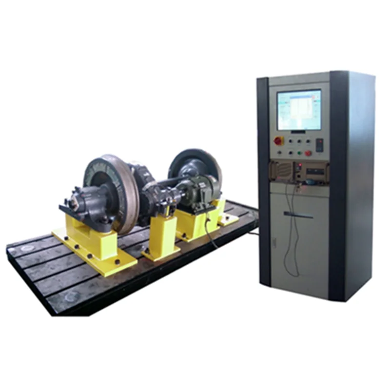 Railway testing equipment Wheelset bearing running in test bench