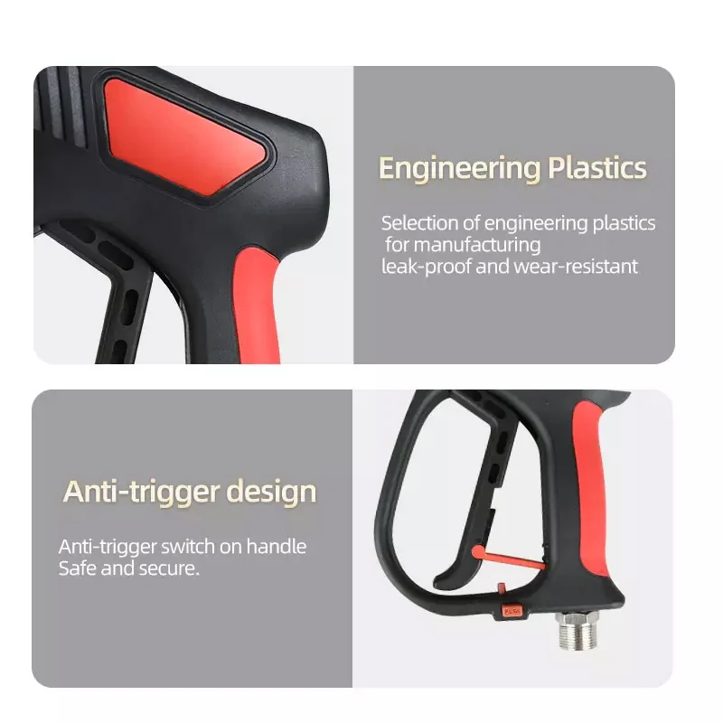 SPS 5000 PSI 350 BAR Pressure Washer Wand Car Wash Pressure Gun With Extension Wand