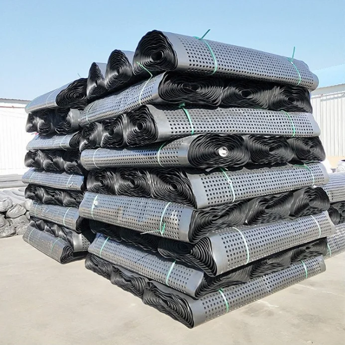 0.8mm Thickness 8mm Height HDPE Dimple Drainage Board Green Roof Dimple Board