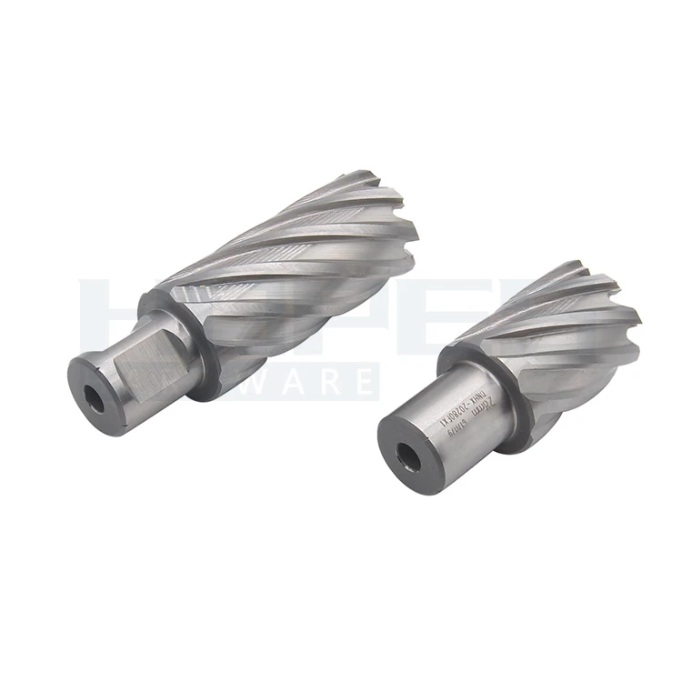 Custom Magnetic Core Drill Bits HSS Annular Broach Cutter with Weldon Universal Fein Quick-in Thread Round Paralle Shank