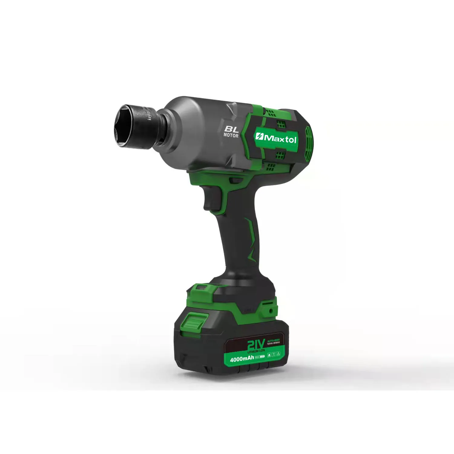 Беспроводной ударный гайковерт Maxtol 20 в с бесщеточным высоким крутящим