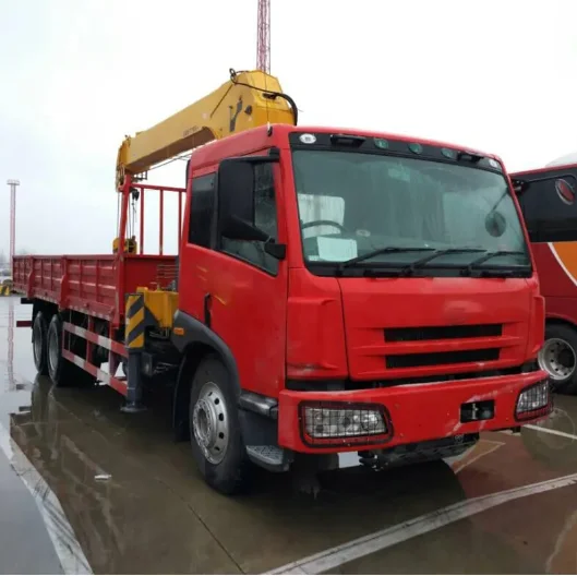 Free shipping Used 65.2ton 19m SQZ2600 large tonnage folding arm crane Eight-section telescopic arm with attachments for sale