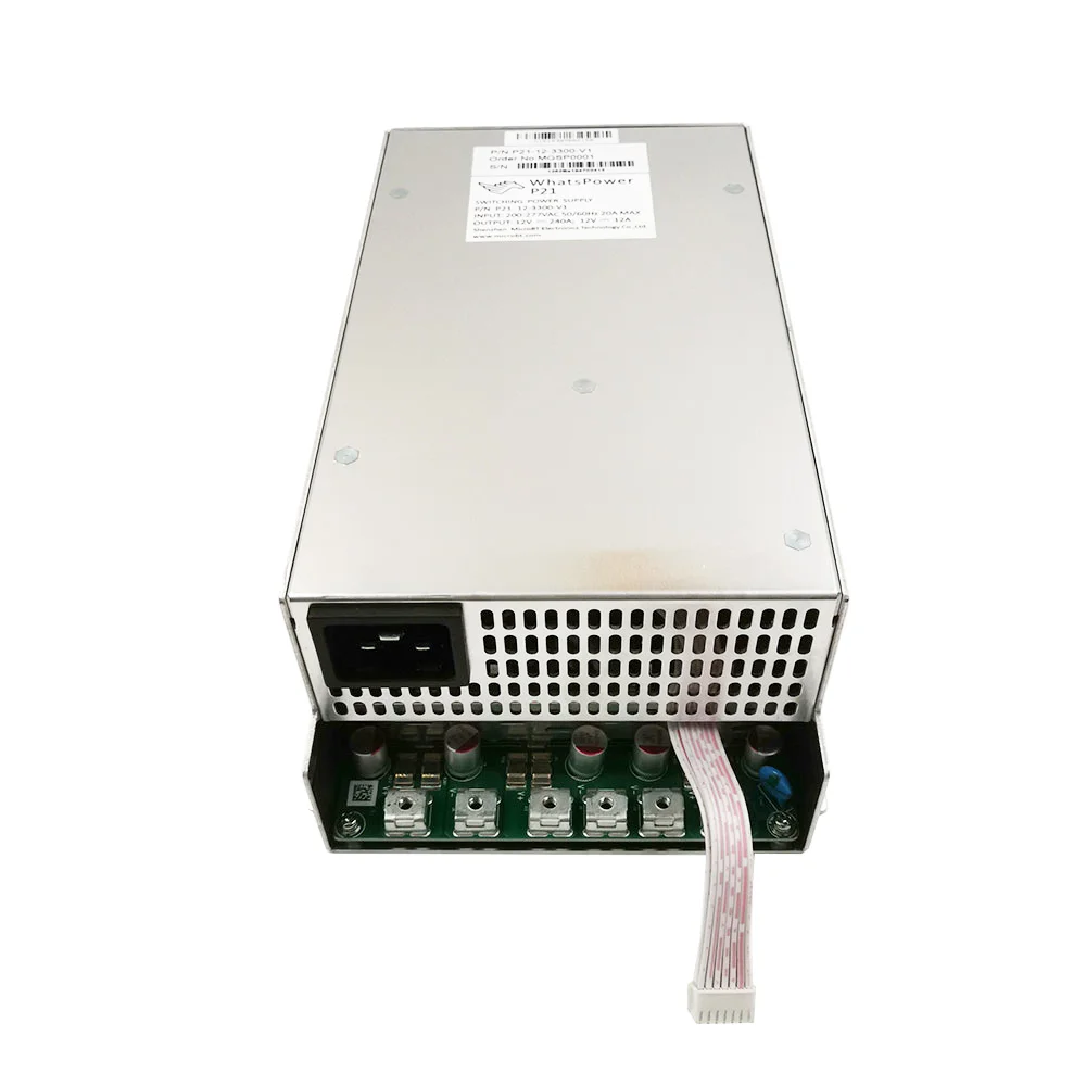Rumax Power Supply P21 3300W PSU for M10S/M20S/M21S 50/60Hz 12v-240A ASIC Power Supply