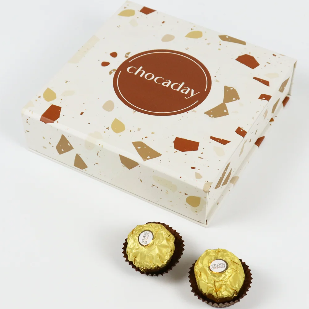 High Quality Food Grade Custom Eco Friendly Cardboard Paper Packaging For Chocolate