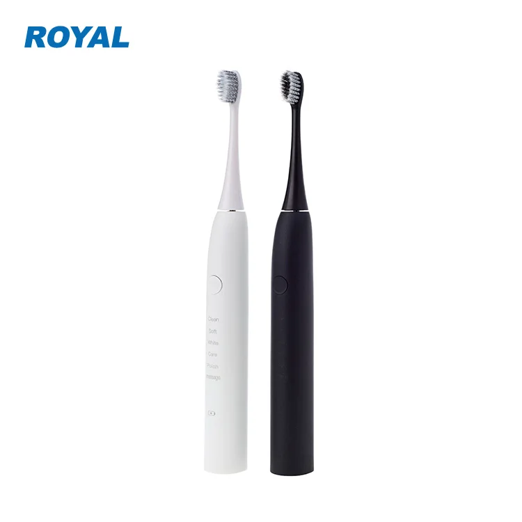 IPX7 Adult Timer Oral Cleaning Whitening Teeth Brush Soft Bristle Sonic Electric Toothbrush