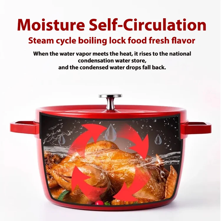 10/14cm Multicolor Mini Double Ear Soup Pot Stockpot non stick Cooking Saucepan Cookware Ename Cast Iron Casserole Pots