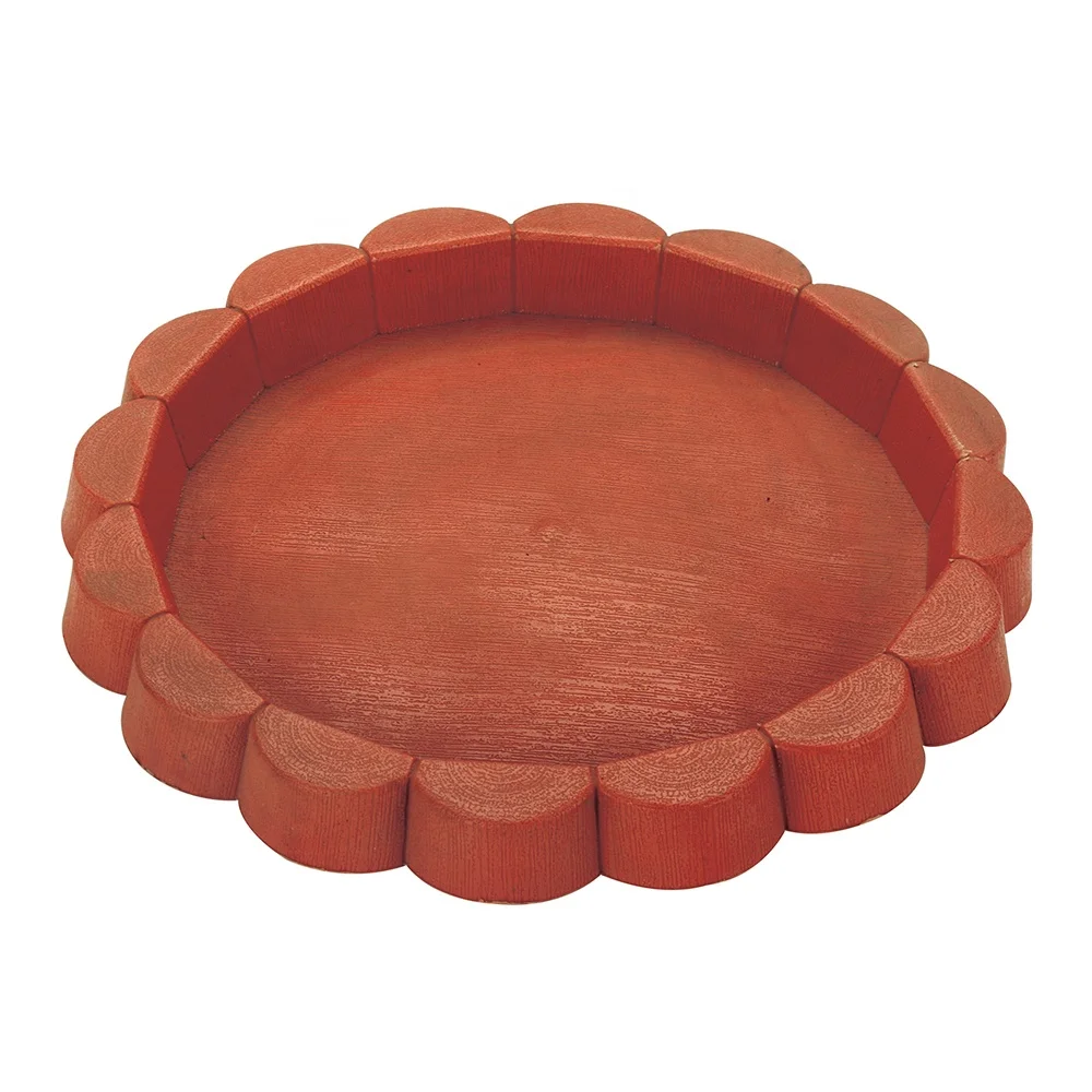 Wholesale Large Indoor Flower Plant Pot Planter Saucers Plastic Color Tray Plates plant tray for growing seedlings