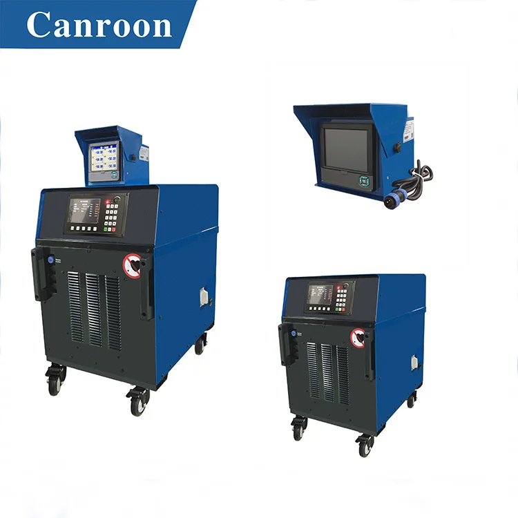 high efficiency for Welding Preheat and post welding heat treatment mobile induction heater with universal wheels