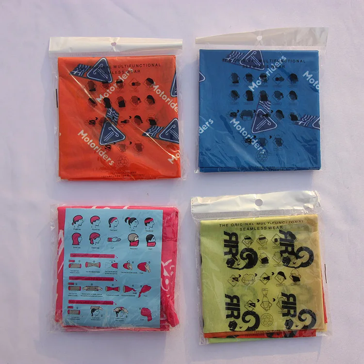 2025 Wholesale Custom Multifunctional Seamless Recycled Polyester Cycling Tube Bandana Custom UPF 50 Breathable Fish Neck Gaiter